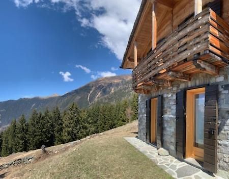 Chalet Baita Delle Favole Di Rosarita Berbenno di Valtellina Exterior photo