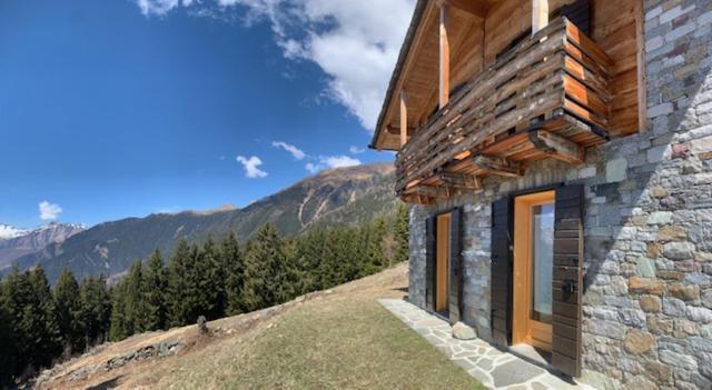 Chalet Baita Delle Favole Di Rosarita Berbenno di Valtellina Exterior photo